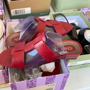 Size 7 leather sandals